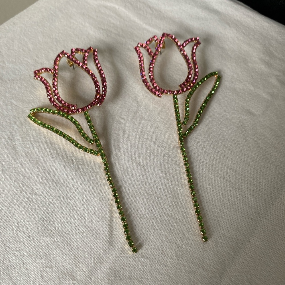 Tulip Floral Earrings